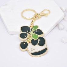 Load image into Gallery viewer, Pilea Keychain - Pilea peperomioides - Chinese money plant