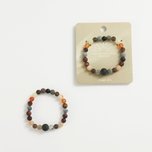 Load image into Gallery viewer, Ground Into Peace Crystal Bead Gemstone Bracelet 8mm