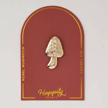 Load image into Gallery viewer, Morel Mushroom Pin, Foraging Gifts, Fall Gifts