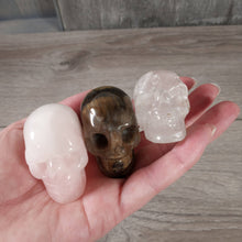 Load image into Gallery viewer, Assorted Gemstone Skull Figurines – Crystal Carvings