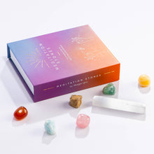 Load image into Gallery viewer, Meditation Stones Boxed Crystal Collection