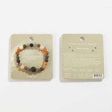 Load image into Gallery viewer, Ground Into Peace Crystal Bead Gemstone Bracelet 8mm