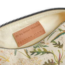 Load image into Gallery viewer, Pencil Pouch - Greens and Flowers
