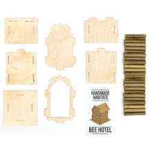 Load image into Gallery viewer, Bee Hotel Handmade Habitats
