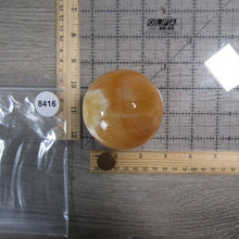 Load image into Gallery viewer, Large Orange Calcite Sphere
