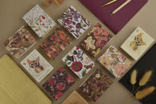 Load image into Gallery viewer, A7 Tear-Away Notepad - Forest Mushrooms

