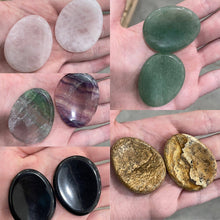 Load image into Gallery viewer, Gemstone Teardrop Worry Stones Assorted
