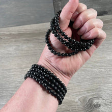 Load image into Gallery viewer, Gemstone Beaded Stretch Bracelets 6mm Assorted
