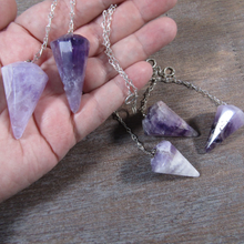 Load image into Gallery viewer, Assorted Crystal Gemstone Pendulums
