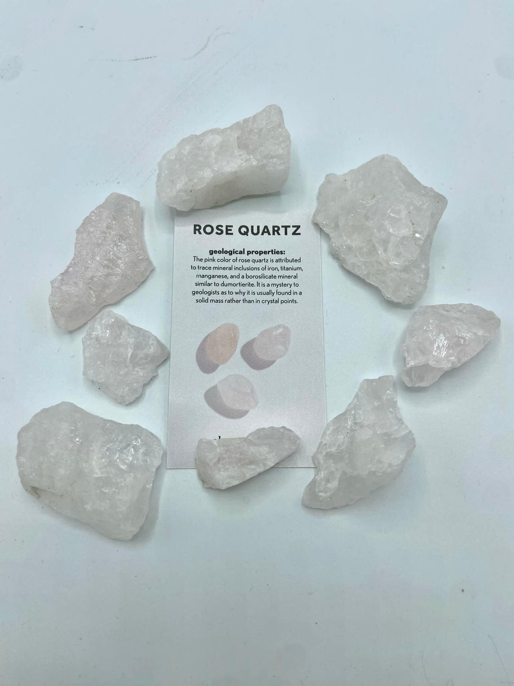 Rough Rose Quartz Crystal