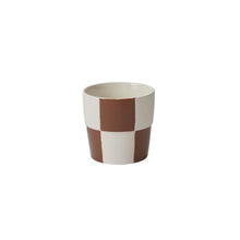 Load image into Gallery viewer, Pot: Checkerboard Pot 5&quot;x 5&quot;
