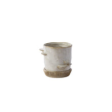 Load image into Gallery viewer, Pot: Stepped Mushroom Pot with Saucer 6in
