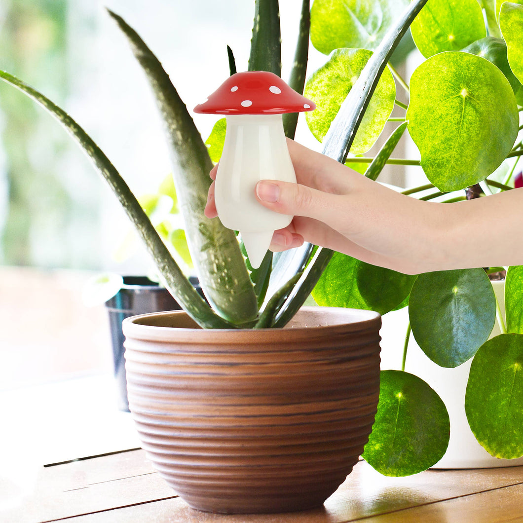 Mushroom Self Watering Plant Dispenser