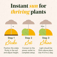 Load image into Gallery viewer, Instant Sun Extendable Grow Lamp
