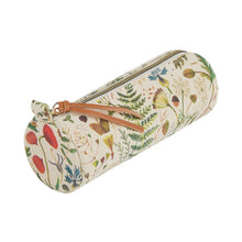 Load image into Gallery viewer, Pencil Pouch - Greens and Flowers
