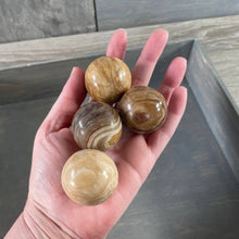 Load image into Gallery viewer, Crystal Sphere Aragonite Sphere 37mm
