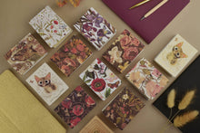 Load image into Gallery viewer, A7 Tear-Away Notepad - Forest Mushrooms
