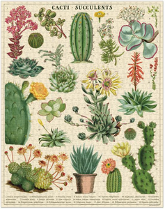 1,000 Piece Puzzle: Cacti & Succulents