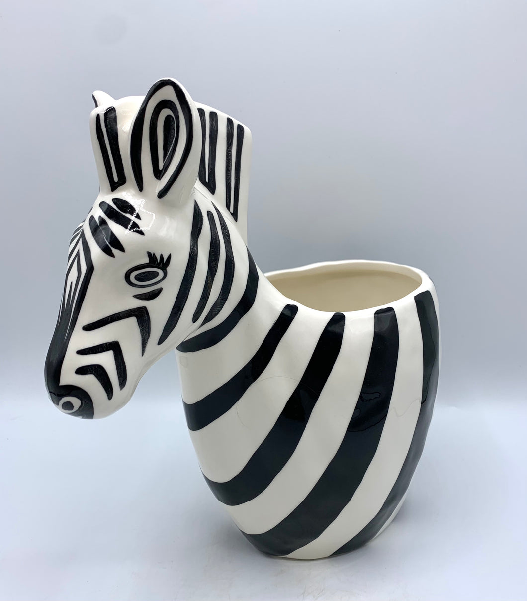 Pot: Zebra 4in